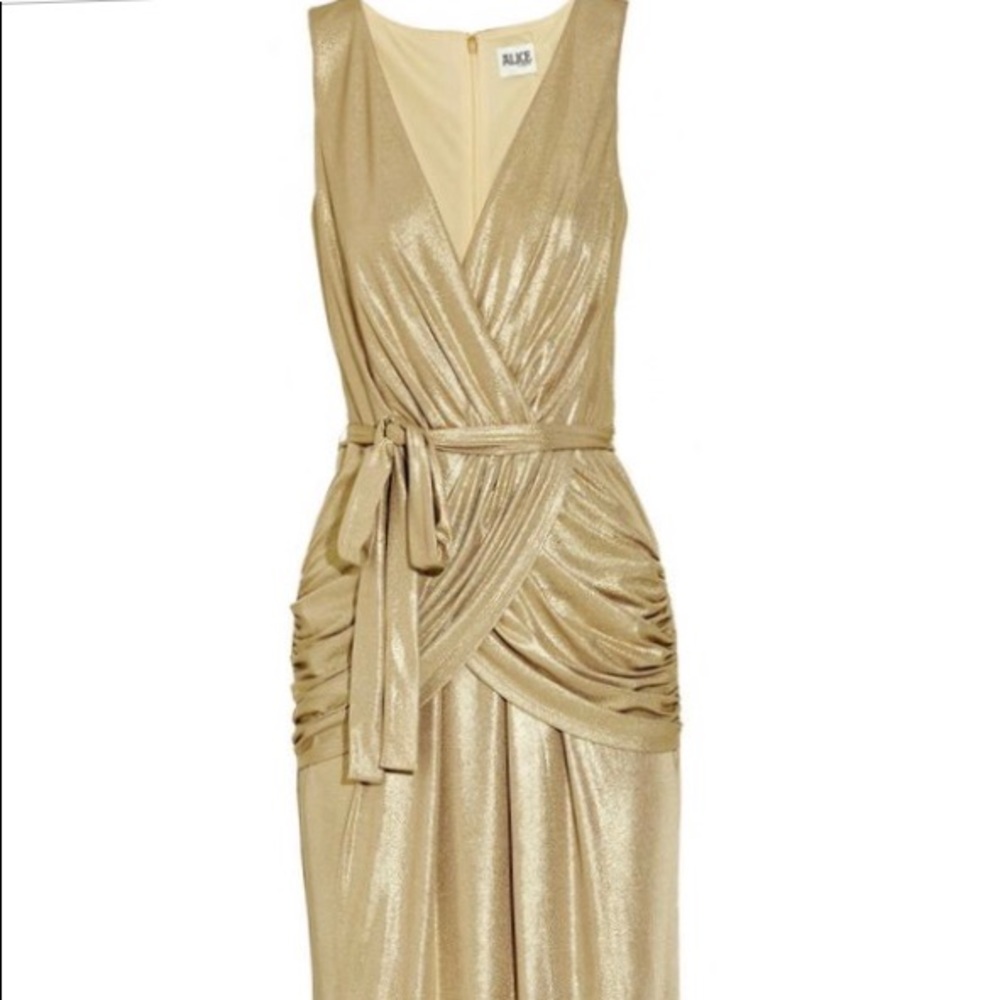 Stunning gold designer dress MAJOR DISCOUNT ✨✨✨✨✨✨
